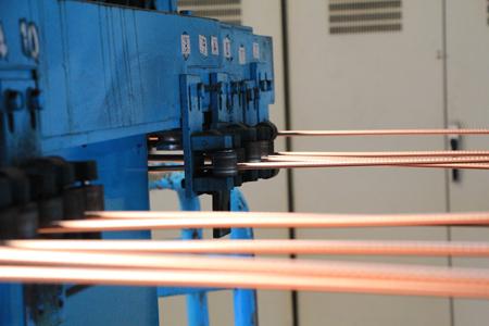 无氧铜材系列：电工用铜线坯（∮8.0-12.5mm)